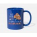 Turkey Big Brother Royal Blue Mugs